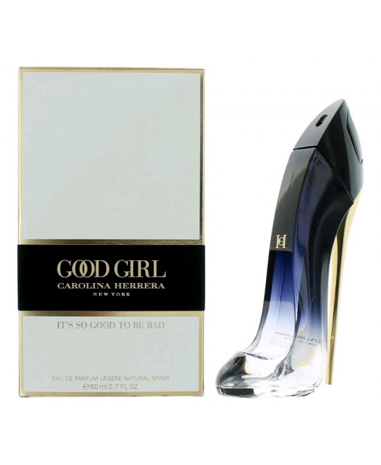 Good Girl by Carolina Herrera, 2.7 oz Eau De Parfum Legere Spray for Women Good Girl by Carolina Herrera, 2.7 oz Eau De Parfum Legere Spray for Women