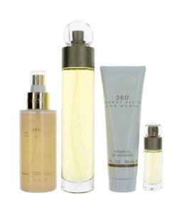 Perry Ellis 360 by Perry Ellis, 4 Piece Gift Set for Women