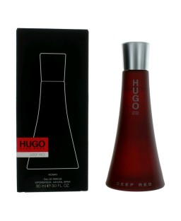 Hugo Deep Red by Hugo Boss, 3 oz Eau De Parfum Spray for Women
