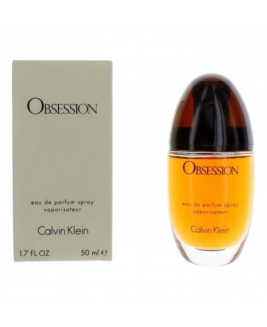 Obsession by Calvin Klein, 1.7 oz Eau De Parfum Spray for Women