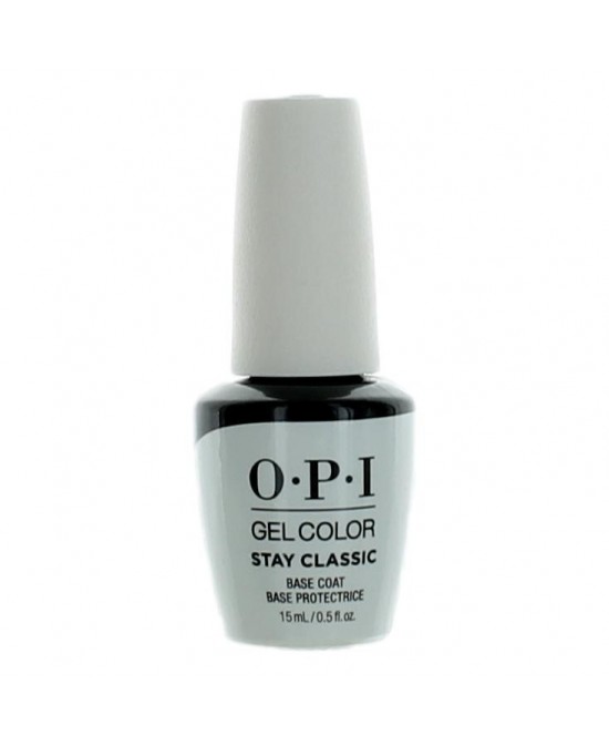 OPI Gel Nail Polish by OPI, 0.5 oz Gel Color - Stay Classic Base Coat