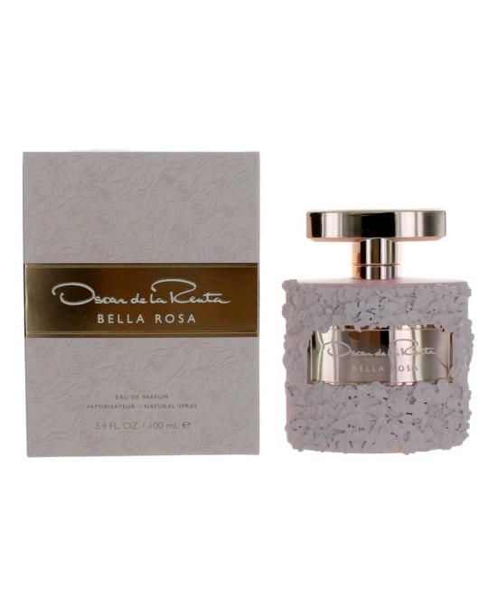 Bella Rosa by Oscar De La Renta, 3.4 oz Eau De Parfum Spray for Women