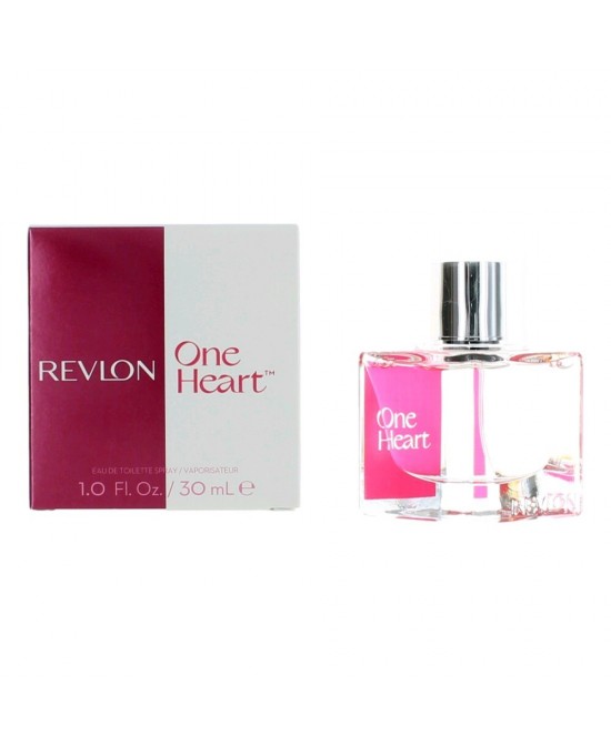 One Heart by Revlon, 1 oz Eau de Toilette Spray for Women One Heart by Revlon, 1 oz Eau de Toilette Spray for Women