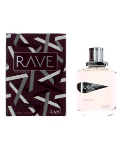 Rave by Sapil, 3.4 oz Eau De Parfum Spray for Women Rave by Sapil, 3.4 oz Eau De Parfum Spray for Women