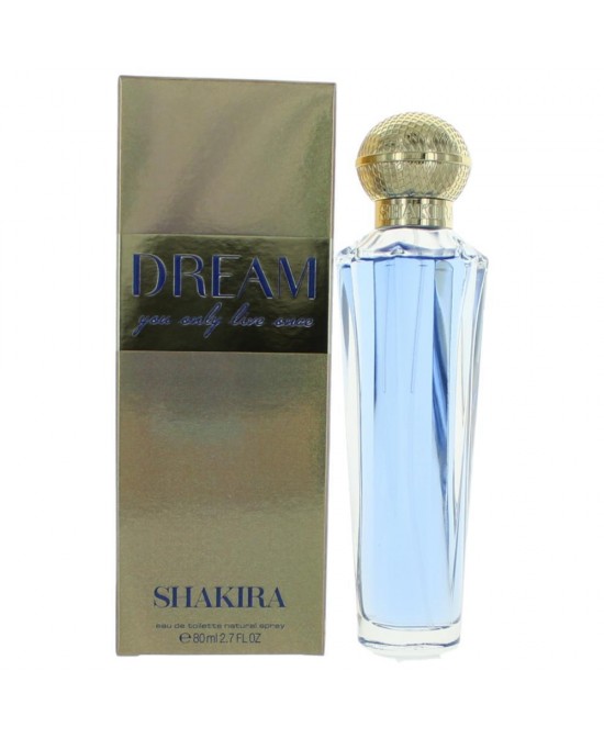 Dream by Shakira, 2.7 oz Eau De Toilette Spray for Women