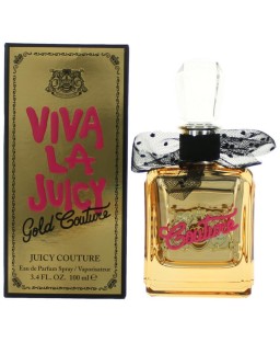 Viva La Juicy Gold Couture by Juicy Couture, 3.4 oz Eau De Parfum Spray for Women