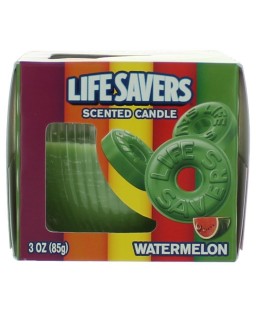 Life Savers Scented Candle 3 oz Jar - Watermelon
