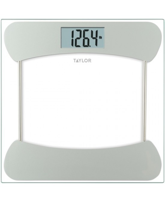 Taylor Precision Products 754941933S Instant Read 400-lb Capacity Bathroom Scale
