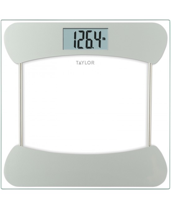 Taylor Precision Products 754941933S Instant Read 400-lb Capacity Bathroom Scale