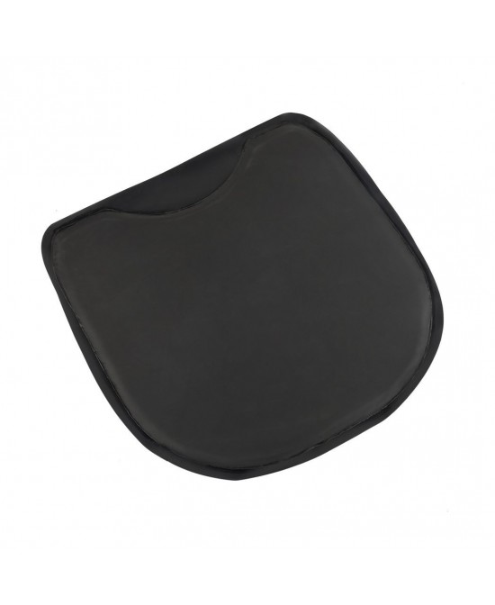 3.5´x 3.5´x 1/2" Beauty Salon Polygon Anti-fatigue Salon Mat (Polygon Outside And Round Inside) Black