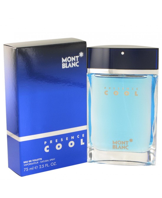 Presence Cool by Mont Blanc Eau De Toilette Spray 2.5 oz (Men)