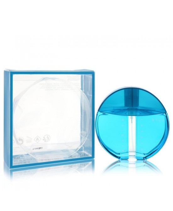 Inferno Paradiso Blue by Benetton Eau De Toilette Spray 3.4 oz (Men)