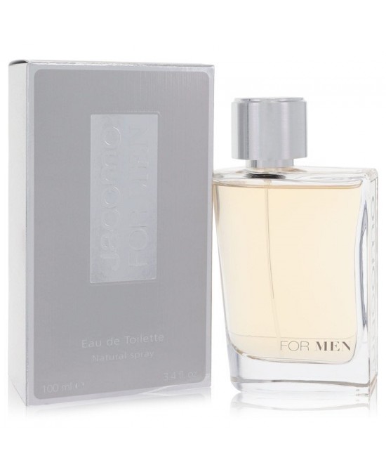 Jacomo Silver by Jacomo Eau De Toilette Spray 3.4 oz (Men)