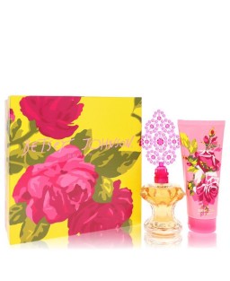 Betsey Johnson by Betsey Johnson Gift Set -- 3.4 oz Eau De Parfum Spray + 6.7 oz Body Lotion (Women)