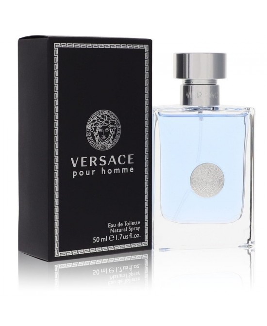 Versace Pour Homme by Versace Eau De Toilette Spray 1.7 oz (Men)