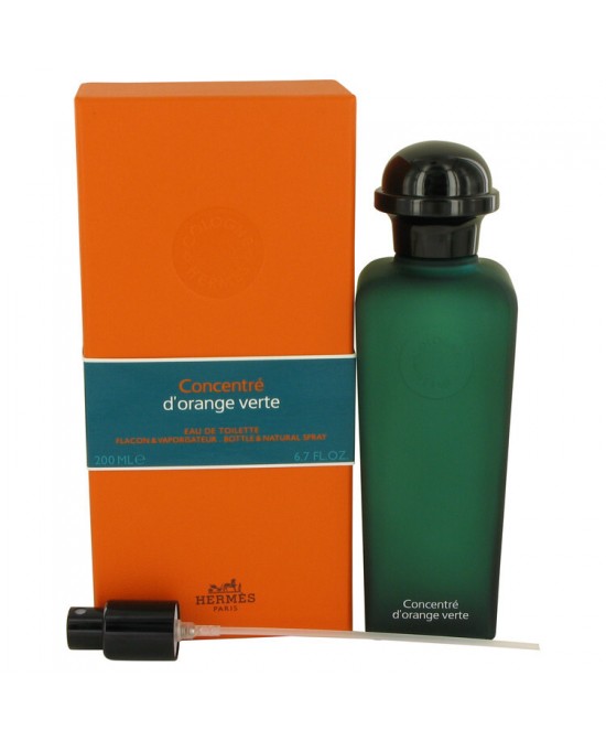Eau D'Orange Verte by Hermes Eau De Toilette Spray Concentre (Unisex) 6.7 oz (Men)