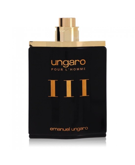 Ungaro Iii by Ungaro Eau De Toilette Spray (Tester) 3.4 oz (Men)