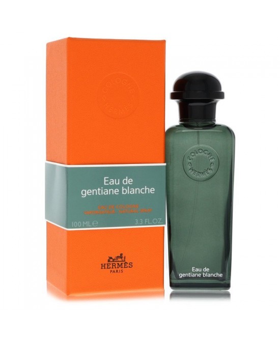 Eau De Gentiane Blanche by Hermes Eau De Cologne Spray (Unisex) 3.3 oz (Men)