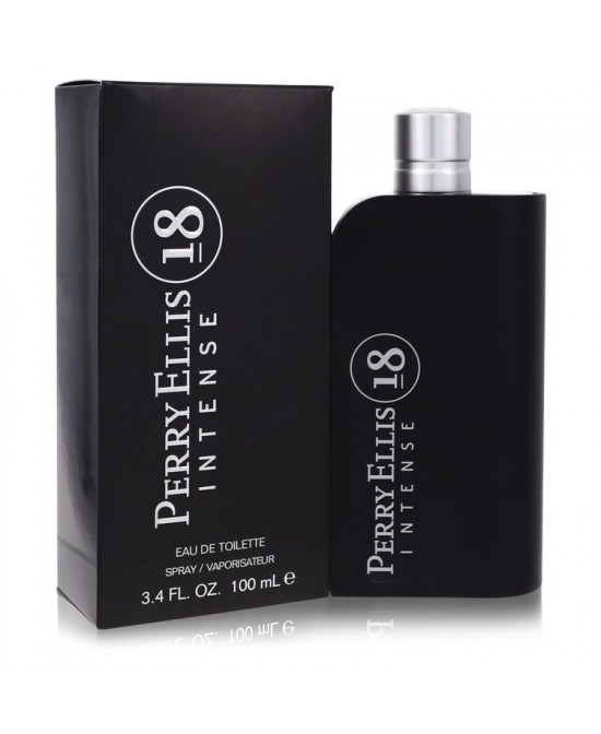 Perry Ellis 18 Intense by Perry Ellis Eau De Toilette Spray 3.4 oz (Men)