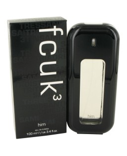 Fcuk 3 by French Connection Eau De Toilette Spray 3.4 oz (Men)
