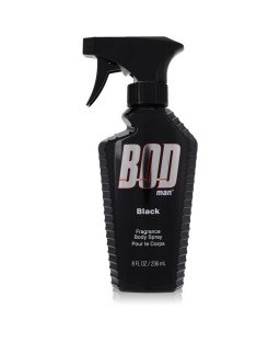 Bod Man Black by Parfums De Coeur Body Spray 8 oz (Men)