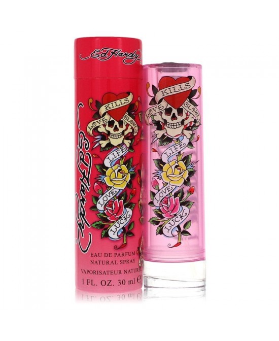 Ed Hardy by Christian Audigier Eau De Parfum Spray 1 oz (Women)