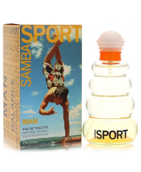 Samba Sport by Perfumers Workshop Eau De Toilette Spray 3.3 oz (Men)