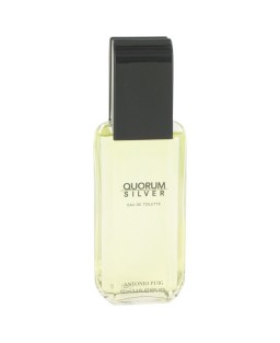 Quorum Silver by Puig Eau De Toilette Spray (Tester) 3.4 oz (Men)