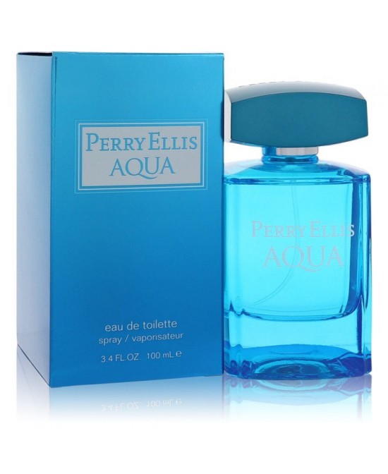 Perry Ellis Aqua by Perry Ellis Eau De Toilette Spray 3.4 oz (Men) Perry Ellis Aqua by Perry Ellis Eau De Toilette Spray 3.4 oz (Men)