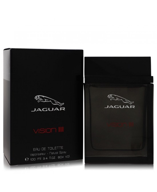 Jaguar Vision III by Jaguar Eau De Toilette Spray 3.4 oz (Men) Jaguar Vision III by Jaguar Eau De Toilette Spray 3.4 oz (Men)