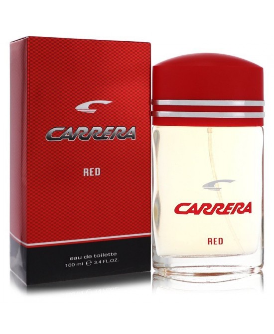 Carrera Red by Vapro International Eau De Toilette Spray 3.4 oz (Men)