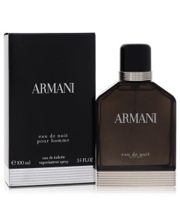 Armani Eau De Nuit by Giorgio Armani Eau De Toilette Spray 3.4 oz (Men)