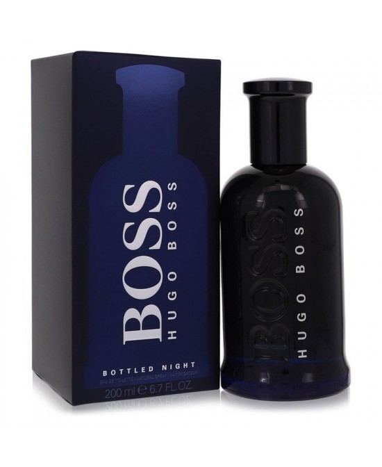 Boss Bottled Night by Hugo Boss Eau De Toilette Spray 6.7 oz (Men)