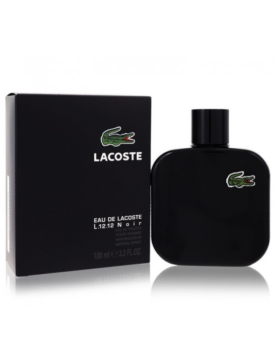 Lacoste Eau De Lacoste L.12.12 Noir by Lacoste Eau De Toilette Spray 3.4 oz (Men) Lacoste Eau De Lacoste L.12.12 Noir by Lacoste Eau De Toilette Spray 3.4 oz (Men)