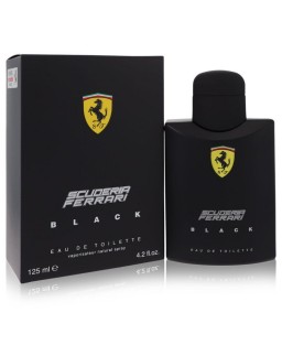 Ferrari Scuderia Black by Ferrari Eau De Toilette Spray 4.2 oz (Men)