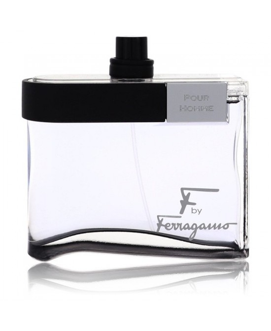 F Black by Salvatore Ferragamo Eau De Toilette Spray (Tester) 3.4 oz (Men) F Black by Salvatore Ferragamo Eau De Toilette Spray (Tester) 3.4 oz (Men)
