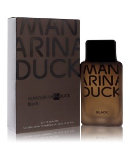 Mandarina Duck Black by Mandarina Duck Eau De Toilette Spray 1.7 oz (Men)