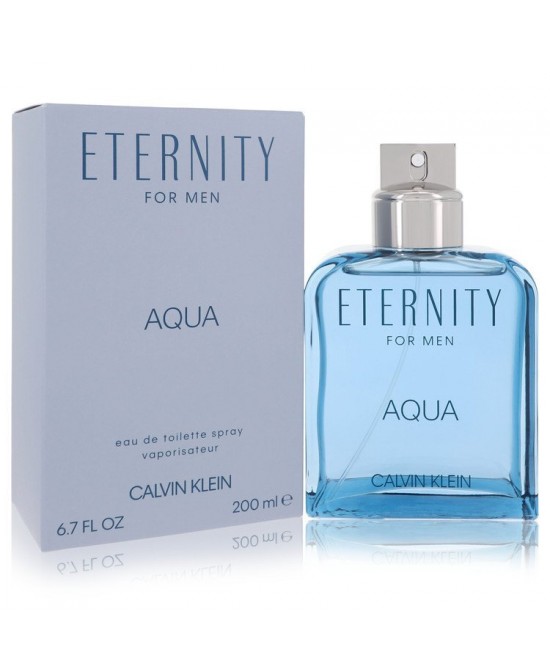 Eternity Aqua by Calvin Klein Eau De Toilette Spray 6.7 oz (Men) Eternity Aqua by Calvin Klein Eau De Toilette Spray 6.7 oz (Men)