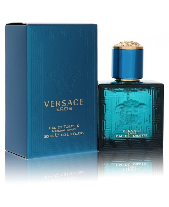 Versace Eros by Versace Eau De Toilette Spray 1 oz (Men)