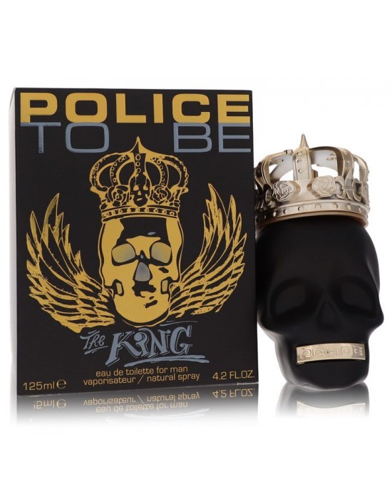 Police To Be The King by Police Colognes Eau De Toilette Spray 4.2 oz (Men)
