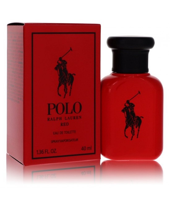 Polo Red by Ralph Lauren Eau De Toilette Spray 1.3 oz (Men)