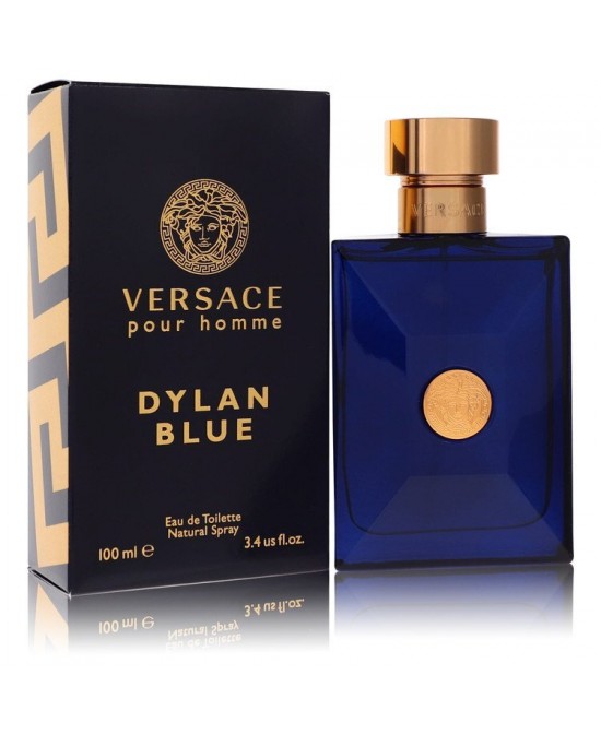 Versace Pour Homme Dylan Blue by Versace Eau De Toilette Spray 3.4 oz (Men)