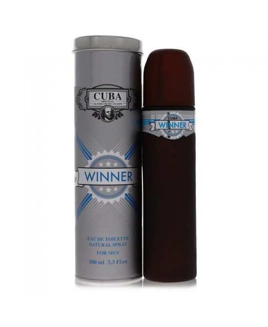 Cuba Winner by Fragluxe Eau De Toilette Spray 3.4 oz (Men) Cuba Winner by Fragluxe Eau De Toilette Spray 3.4 oz (Men)