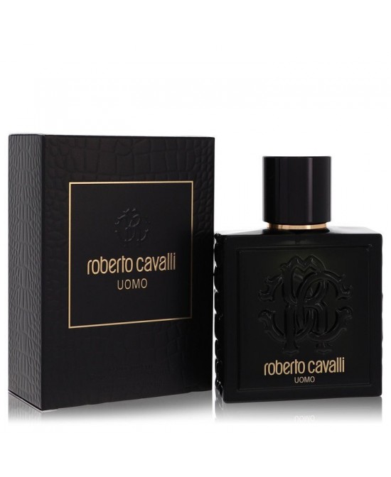 Roberto Cavalli Uomo by Roberto Cavalli Eau De Toilette Spray 3.4 oz (Men)