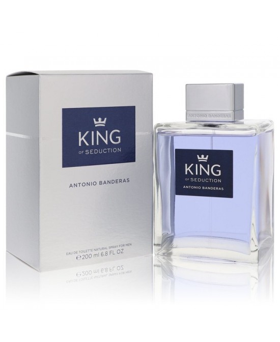 King of Seduction by Antonio Banderas Eau De Toilette Spray 6.7 oz (Men)