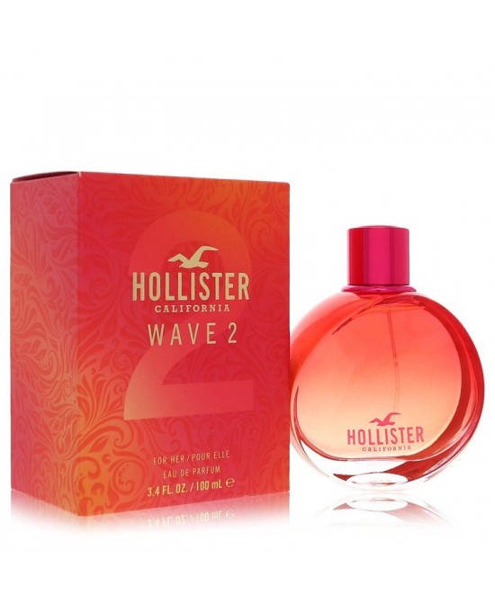 Hollister Wave 2 by Hollister Eau De Parfum Spray 3.4 oz (Women)