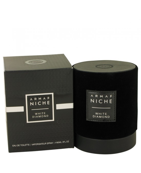 Armaf Niche White Diamond by Armaf Eau De Toilette Spray 3 oz (Men)