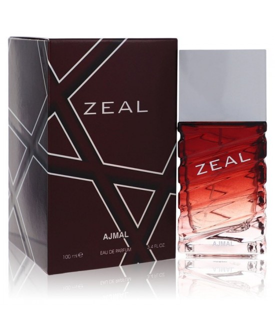 Ajmal Zeal by Ajmal Eau De Parfum Spray 3.4 oz (Men) Ajmal Zeal by Ajmal Eau De Parfum Spray 3.4 oz (Men)