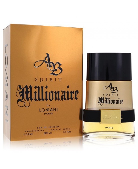 Spirit Millionaire by Lomani Eau De Toilette Spray 6.7 oz (Men)