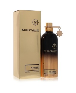 Montale Intense Amber by Montale Eau De Parfum Spray (Unisex) 3.4 oz (Women)